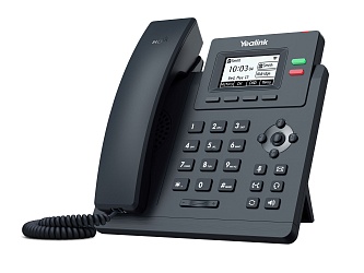 VoIP-телефон Yealink SIP-T31W, Черный детальное изображение - 1