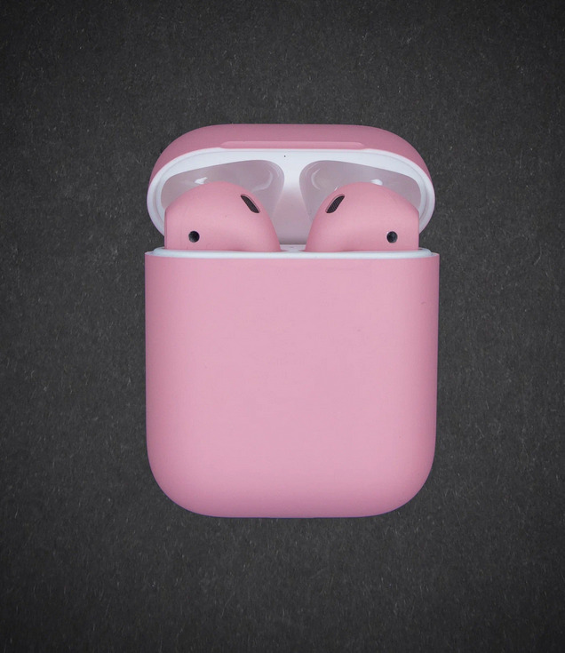 Беспроводные наушники Apple AirPods 2, Матовый розовый детальное изображение - 2