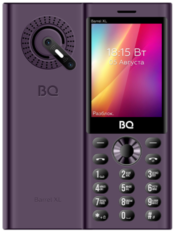 Мобильный телефон BQ 2832 Barrel XL, 32 Мб, Красный/Черный, Mini-SIM детальное изображение - 4