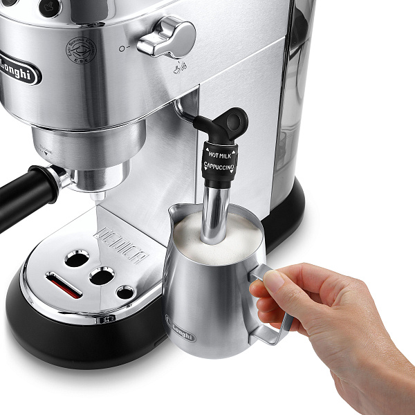 Кофеварка рожковая Delonghi EC685.M, Серебристый детальное изображение - 4