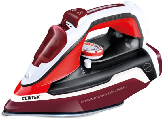 Утюг Centek CT-2352, Красный детальное изображение - 1