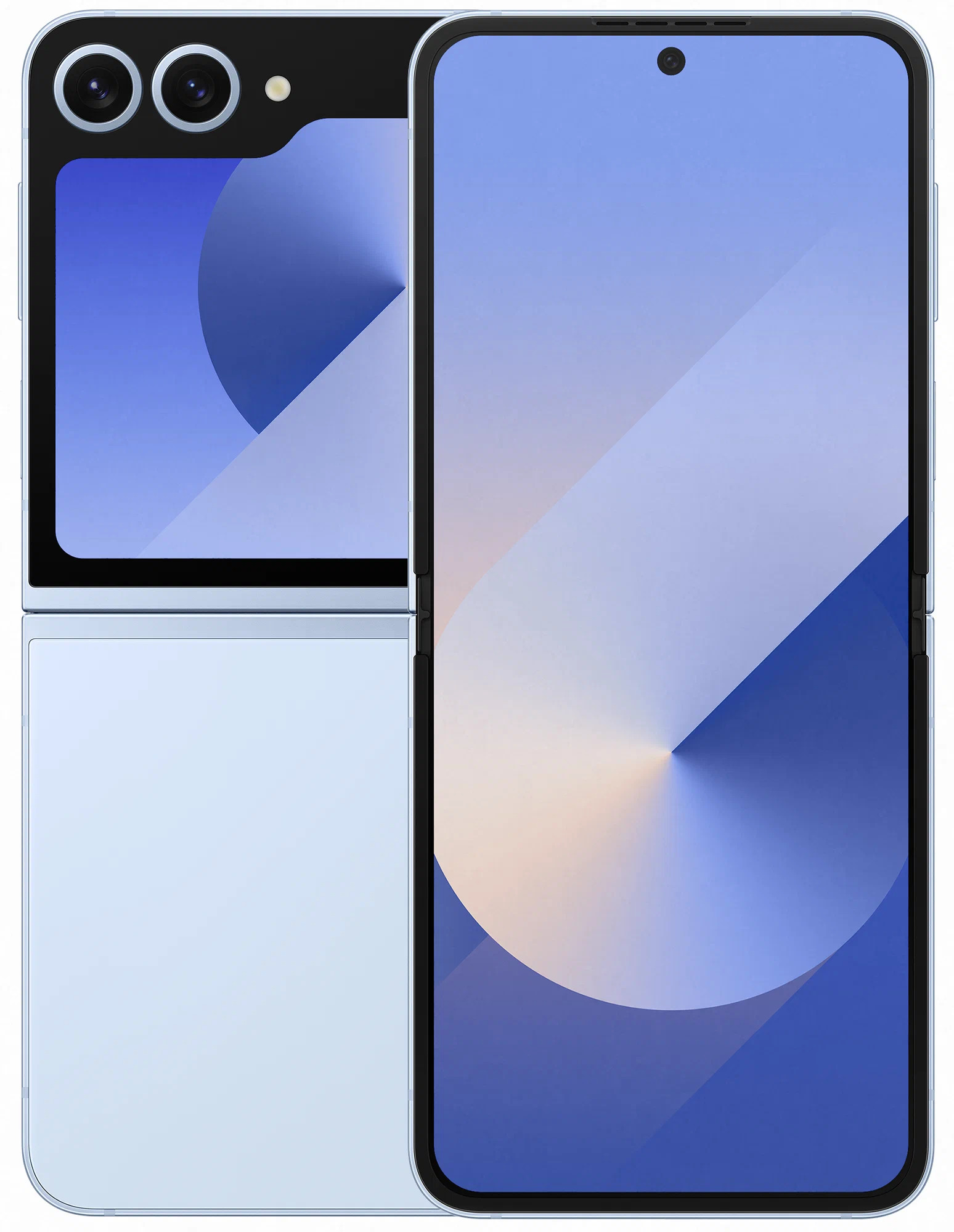 Смартфон Samsung Galaxy Z Flip6 12/256 ГБ, Голубой , Dual nano-SIM + eSIM детальное изображение - 2
