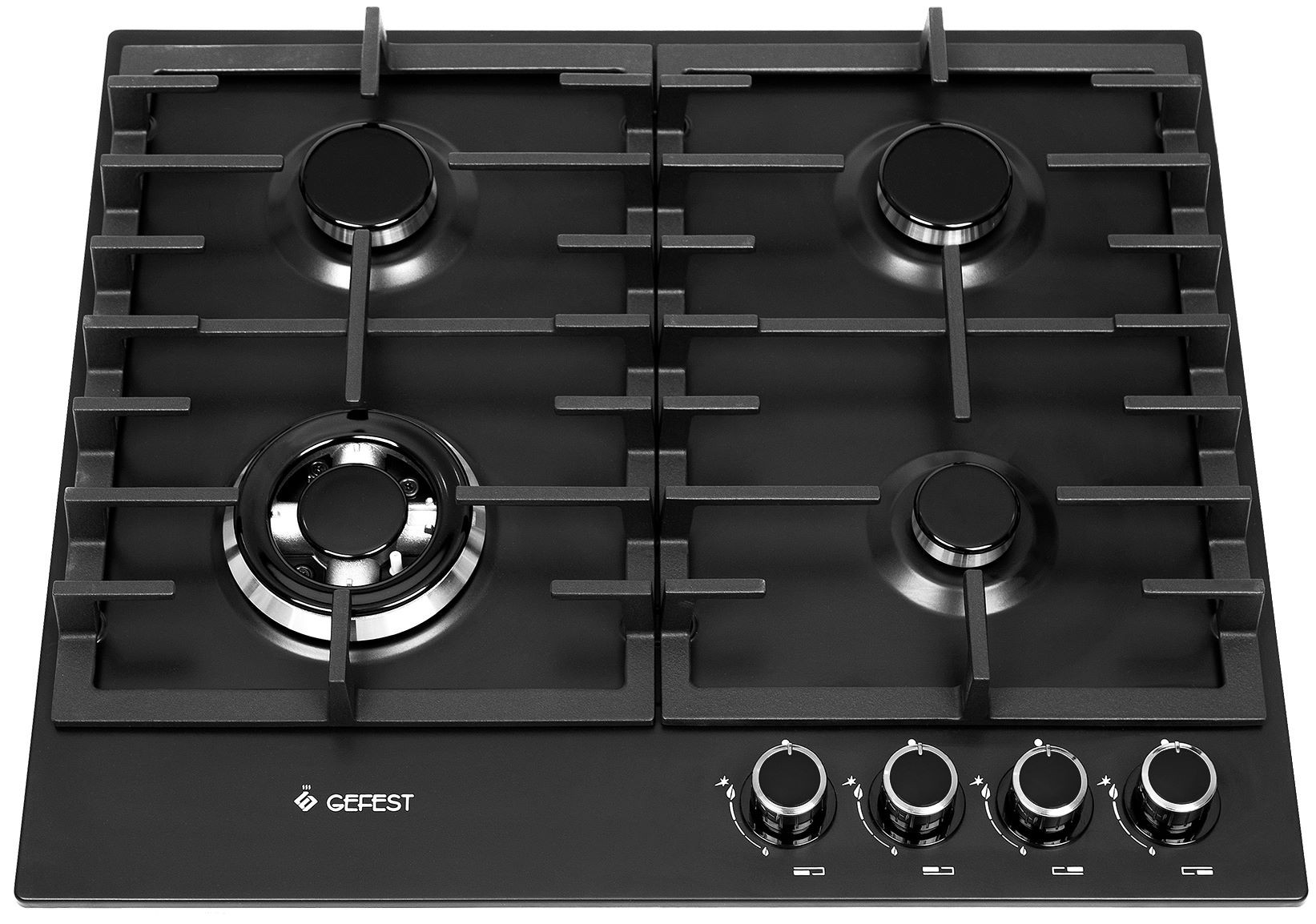 Газовая варочная панель Gefest PVG 1214-01 K2, Черный детальное изображение - 4
