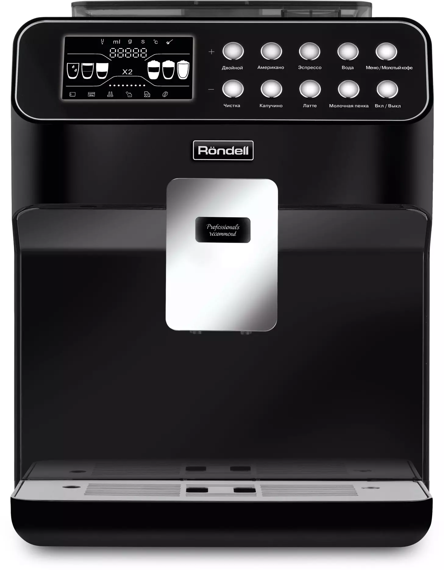 Кофемашина Rondell RDE-1113, Черный детальное изображение - 3