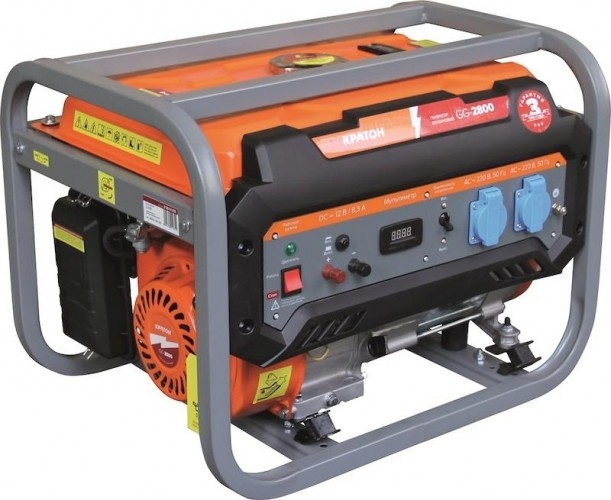 Генератор бензиновый Кратон GG-2800 3 08 01 031, 2.5 кВт, Оранжевый детальное изображение - 1
