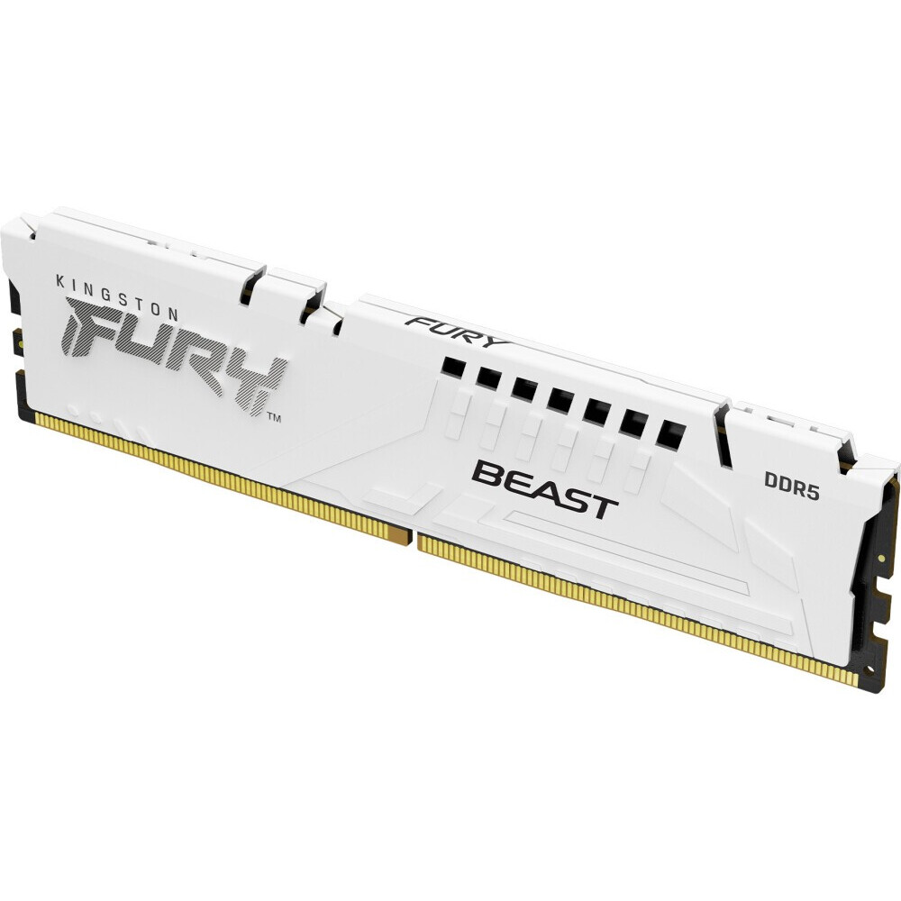 Оперативная память Kingston Fury Beast White DDR5 5200MHz, KF552C40BW-16, 16 Гб детальное изображение - 2