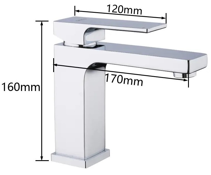 Смеситель Gappo Futura G1018 детальное изображение - 5