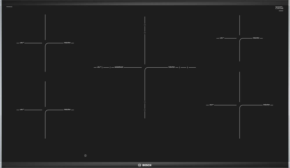 Варочная поверхность Bosch PIV 975 DC1E, Черный детальное изображение - 1