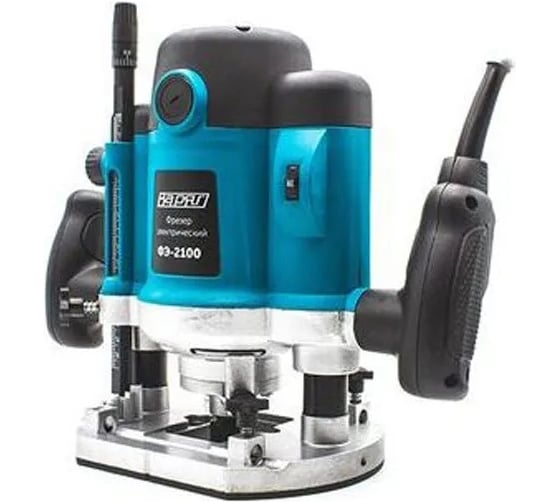 Фрезер ВАРЯГ ФЭ (8000-23000 об/мин,цанга (патрон)8/12 мм) (1/2) 003891, 2100 Вт, Голубой детальное изображение - 1