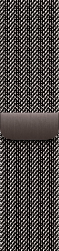 Умные часы Apple Watch Series 11 42 мм, Natural Titanium Case with Natural Milanese Loop, GPS + Cellular, Серебристый детальное изображение - 3